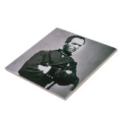 Generaal William T. Sherman (1820-1991) (foto) Tegeltje (Zijkant)
