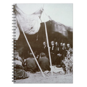 Generaal William T. Sherman (1820-1991) is voorzit Notitieboek