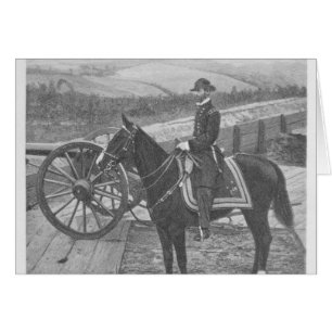 Generaal William Tecumseh Sherman in Atlanta