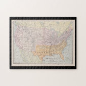 Generaal Winfield Scott's Anaconda plan in 1861, Legpuzzel (Horizontaal)