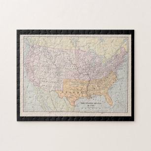 Generaal Winfield Scott's Anaconda plan in 1861, Legpuzzel