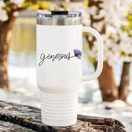 Generaal Word Flower-laptop | Afgesneden Sticker