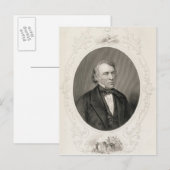 Generaal Zachary Taylor Briefkaart (Voorkant / Achterkant)