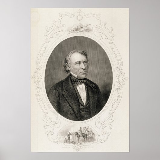 Generaal Zachary Taylor Poster (Voorkant)
