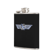 General Air Pilot Chrome like Star Wings Black Heupfles (Links)