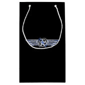 General Air Pilot Chrome like Star Wings Black Klein Cadeauzakje (Achterkant)