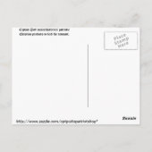 General Armstrong Briefkaart (Achterkant)