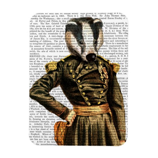 General Badger Magneet (Verticaal)