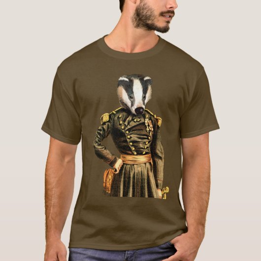 General Badger T-shirt (Voorkant)