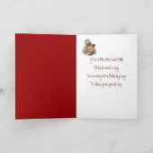 General Birthday, Cute Otter, Funny Animal Kaart (Binnen)