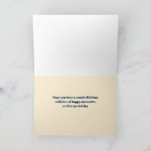 General Birthday Fisherman House Norway Waterverf Kaart (Binnen)