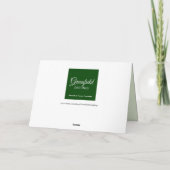 General Birthday The Manor House York England Kaart (Achterkant)