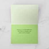 General Birthday The Manor House York England Kaart (Binnen)