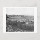 General Brook's kamp bij Pine Ridge Briefkaart (Voorkant)