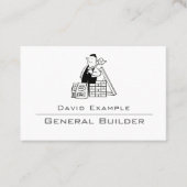 General Builder met Visitekaartje Illustratie (Voorkant)