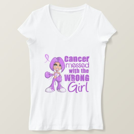 General Cancer Messing met het verkeerde meisje T-shirt (Design voorkant)