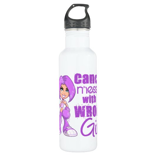 General Cancer Messing met het verkeerde meisje Waterfles (Voorkant)