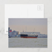 General Cargo Ship Shetland Trader Briefkaart (Voorkant / Achterkant)