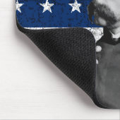 General Chamberlain en de Amerikaanse vlag Muismat (Hoek)