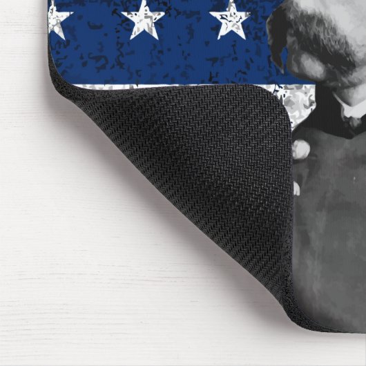 General Chamberlain en de Amerikaanse vlag Muismat (Hoek)