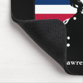 General Chamberlain en de Amerikaanse vlag Muismat (Hoek)