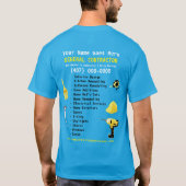 General Contractor HandyMan doet het alle Sjabloon T-shirt (Achterkant)