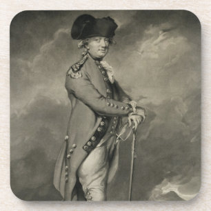General Cornwallis (1738-1805), gegraveerd door Jo Bier Onderzetter