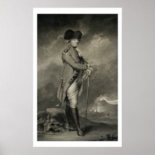 General Cornwallis (1738-1805), gegraveerd door Jo Poster