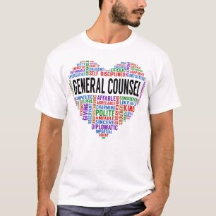 General Counsel Heart T-shirt