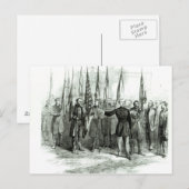 General Custer Briefkaart (Voorkant / Achterkant)