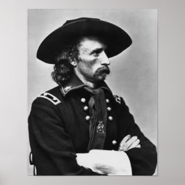 General Custer - Burgeroorlog Poster