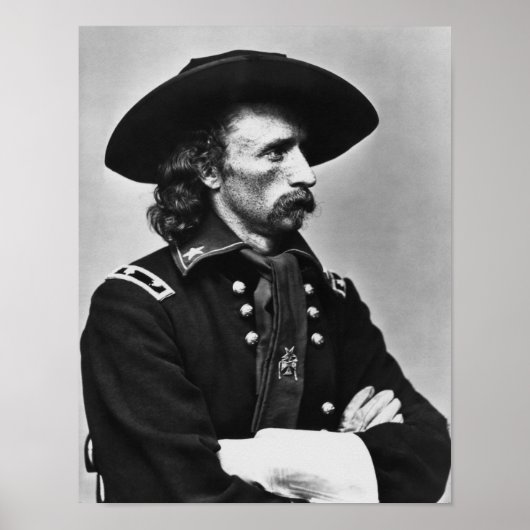General Custer - Burgeroorlog Poster (Voorkant)