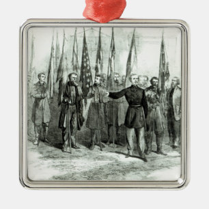 General Custer Metalen Ornament