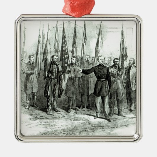 General Custer Metalen Ornament (Voorkant)