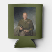 General Dwight Eisenhower 5 Star Painted Portret Blikjeskoeler (Voorkant)