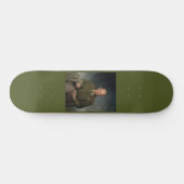 General Dwight Eisenhower 5 Star Painted Portret Persoonlijk Skateboard (Horizontaal)