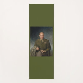 General Dwight Eisenhower 5 Star Painted Portret Yogamat