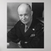 General Dwight Eisenhower - WWII Poster (Voorkant)