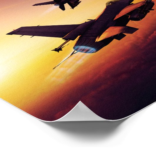 General Dynamics F-16 Fighting Falcon poster (Hoek)