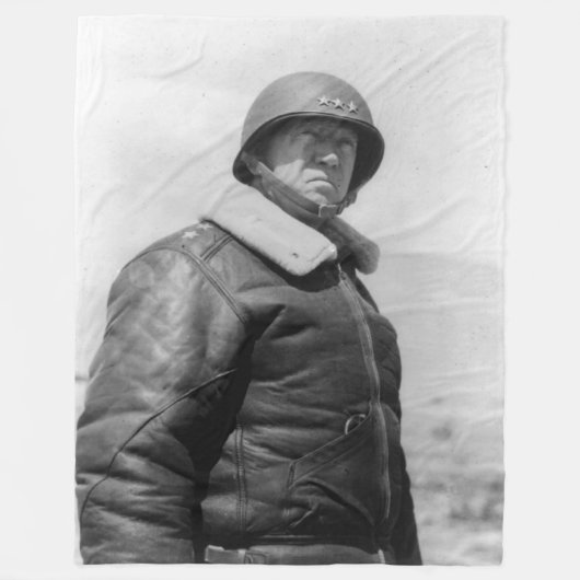 GENERAL GEORGE S. PATTON FLEECE DEKEN (Voorkant)