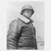 GENERAL GEORGE S. PATTON FLEECE DEKEN (Voorkant)