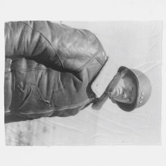 GENERAL GEORGE S. PATTON FLEECE DEKEN (Voorkant (Horizontaal))