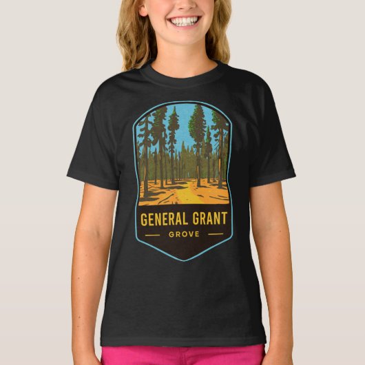 General Grant Grove Kings Canyon National Park T-shirt (Voorkant)