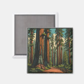 General Grant Grove - Magneet (Voorkant / Achterkant)