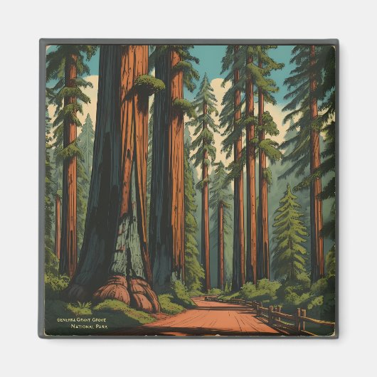 General Grant Grove - Magnet (Voorkant)