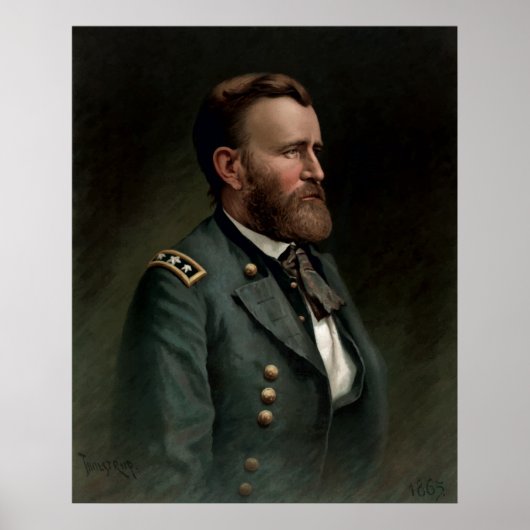 General Grant Painting Poster (Voorkant)