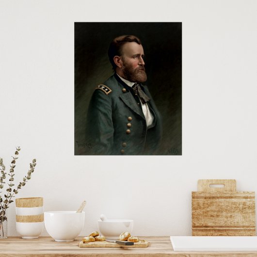 General Grant Painting Poster (Keuken)