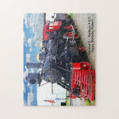 General II - Baldwin 4-4-0-stoommotor - Naam toevo Legpuzzel (Verticaal)