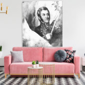 General Jose de San Martin Canvas Afdruk (Insitu (Woonkamer))