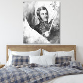 General Jose de San Martin Canvas Afdruk (Insitu (Slaapkamer))